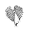 FAHMI 100 925 Sterling Silver Majestic Feathers Ring TIMELESS ZIG ZAG RING HEART SWIRLS RINGS ALLURING SMALL BRILLIANT CUT RING8096736