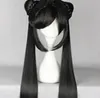 LIVRAISON GRATUITE +++ Twist Braid Anime Cosplay Perruque Coiffure Ancienne Perruque Noire Perruque Résistant À La Chaleur