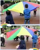 Kinderen kinderen spelen parachute regenboog paraplu parachute speelgoed outdoor game oefening sport toyg buitendoor activiteit speelgoed 2m / 3m / 3,6 m / 4m / 5m / 6m