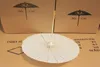 Bridal Wedding Paper paraplyer Parasols Handgjorda Plain Chinese Mini Craft Paraply för att hänga ornament Diameter20304060cm HH2156476