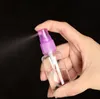 Neue leere Kosmetik transparente Zerstäuber-Flüssigkeitssprühflaschen 30 ml Mini-Kunststoff-PET-Parfüm-Sprühflasche für Make-up-Hautpflege SN1883