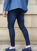 Pantaloni a matita maschili per uomini jeans slim fit jeans jeans denim blu abbigliamento pantaloni lunghi