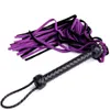 70cm Genuine Leather Adult Game Tassel Spanking Whip fetish SM slap strap beat lash flog tool slave Sex toy for couple men women S1017