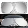 NIEUWE 150X70 cm Auto Zonnescherm Zonnescherm Voor Achter Glasfolie Voorruit Visor Cover UV Protect Reflector Auto-styling Hoge Kwaliteit