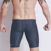 Qualidade profissional Mens longo Troncos de Natação Marca Desmiit Swimwear Sexy Swimsuit Apertado Calça Curta Homem Zw ...