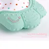 Matkvalitet Silikon Teether Mitten Washable Tandskar för Baby Shower Gift Gummi smärtlindring Sockerförpackning Sound5612612