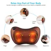 Electric Shiatsu Kneading Neck Massager Shoulder Back Body Massage Pillow Home Car DualUse Body Relaxation Pain Relief Massager8936150