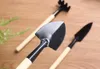 Mini Set Outdoor Bonsai Tuin Gereedschap Handgemaakte Plant Plant Bloem Spade / Shovel Tuin Handgereedschap Drie-Piece