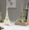 Ceramica minimalista creativa Parigi Torre Eiffel Design decorazioni per la casa artigianato camera decorazione di nozze figurine di porcellana artigianali