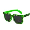 Unique Mosaic Sunglasses Brand Designer For Women Men Square Vintage Resin Glasses Trendy Glasses 6 Colors Free Shipping