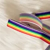 Bretelle colorate arcobaleno per bambini Bretelle per neonati e ragazze Bretelle clip-on Y-Back Bretelle elastiche per bambini spedizione gratuita whoesales