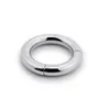 Rostfritt stål magnetisk kuk ring pungen sträckande ring för män penis ring vuxen bondage bdsm toys5001394