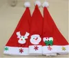 LED Christmas Hat Child Santa Red Accessories Decorations For Holiday Party New Year Supplies c089