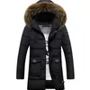 Men Thick Warm Winter Jackets ZhuZunZhe Men's Jackets Parkas Long Hooded Men Downs Slim Fitness Plus Size 3XL Casual Warm Coats