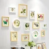 WhiteBlack Simple Style Wall Hanging Po Frames Set 13pcsset Wooden Picture Frame Living Room Home Decor Po Frames91779129546999