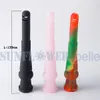 Tige en silicone de 5,3 pouces pour tube descendant en silocon en verre Bong, une variété de couleurs sont facultatives - SRS431