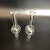 La più recente cupola a sfera rotonda con tappo in carb a bolle di quarzo trasparente universale per tubi dell'acqua al quarzo, chiodi termici al quarzo spessi XL