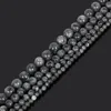 8mm New Arrival 4/6/8/10mm 38cm/strand Moonstone bead Gem stone Black Moon Stone Round Loose Beads For Jewelry Making