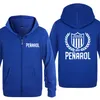 Sweats à capuche à fermeture éclair Club Penarol Uruguay Manyas Sweat à capuche pour hommes Veste à manches longues pour hommes Sweat-shirt Manteau Survêtement S-3XL1