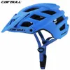 New PC+EPS Bicycle Bike Adjustable Visor Mountain Helmet Men Women Safety MTB Casque V
