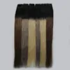 10"-26 Inches Tape In Extensions Ombre 40pcs Non-Remy Balayage Human Hair 100g Straight Ombre Skin Weft Hair Extensions