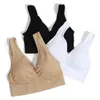 Yuiye varumärke stor storlek underkläder (3pcs / set) bomullsplatta förening bh ms mjuka andningsbara 6 färg väst underkläder
