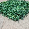 Tappeto erboso artificiale Simulazione Tappetino in plastica per erba di bosso 25 cm * 25 cm Prato verde per la decorazione del giardino domestico