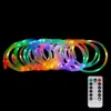 Stringhe a LED 40ft Fairy Rope Light Battery String Lights 8 Modes Imploratura impermeabile Firefly con timer remoto per outdoo2794014