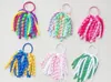 baby O A-korker Ponytail various color Corker curly ribbons streamers Cheer hair bows with elastic hair rope Cheerleading hairbanPD002