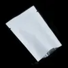 Матовый белый 300 шт. лот 6x9 см чистой майларовой фольги с открытым верхом вакуумный пакет мешки вакуумный Термосвариватель алюминиевая фольга пищевой клапан упаковка упаковка мешок