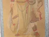 Kinesisk porträtt hängande scroll målning vardagsrum dekorativa guan figur