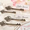 20st. Vintage Charm of the Key Place Card Holder Wedding Favors Party Table Dusch Anniversary Party Decors Supplies