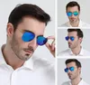 Jackjad Nya mode män som kör ultralätt titanpolariserad solglasögon Märkesdesign Rimless Aviation Sun Glasses Oculos de Sol D18101302