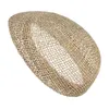 Summer Hats For Men Hollow Out Mesh Straw Hat Peaked Beret Cap Flat Sun Cap