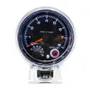 Universal 3.75 '' Bil Tacho Rev Counter Gauge Tachometer w / 7 Sju färger LED RPM Light