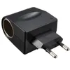 Ue eua plug carregador de carro doméstico isqueiro 110v-240v ac para dc 12v conversor de energia do carro adaptador de tomada de alta qualidade navio rápido