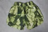 Mens Green Leaves Printed Casual Board Shorts Male Beach Athletic Shorts Relaxed Hip Hop Streatwear Free Shipping