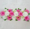Fila di fiori artificiali Fiore di seta fai-da-te Fiore di rosa Arco di nozze Strada Piombo Home Hotel Party Decorativo