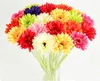 New Gerbera Fake Silk Flowers Artificial Flower 9 Colors Colorful for Birthday wedding Party Home Decoration 30pcs