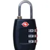 홈 TSA 3 숫자 코드 조합 잠금 장치 재설정 가능한 세관 잠금 장치 여행 잠금 장치 수하물 자물쇠 여행 가방 고등 보안 홈 제품 i400