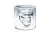 25Ml Coupe À Vin Crâne Verre À Bière Whisky Halloween Décoration Créative Fête Transparent Verres À Boire Verres FMT2129