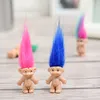 Small Size 3cm Trolls Action Figures 100pcs Colorful Trolls Family Doll Toy Toys Gifts For Children Mixed Style9460820