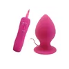 XXL big size 7 speed silicone remote control Anal Masturbation huge Anal Vibrator Anal Plug for Women and Man Sex Products Y18110106