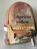 Travel Bags Graffiti Color Retro Shoulder Backpack Catwalk Women Casual Canvas Bag Classic Doodle Limited Edition Bags 64251M