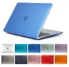 Hard Crystal Clear Case Cover Hylsa för MacBook Air Pro Retina 11.6 12 13.3 15.4inch Pro 13 A1706 A1708