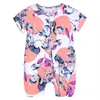 Summer Baby Rompers Baby Clothing Newborn Baby Girls Clothes Short Sleeve Cotton Romper Infant Jumpsuits