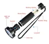 Zwart Zilver 395-400nm 100led UV-zaklamp Blacklight Scorpion Super Bright Detection Flashlight Torch Draagbare Violet Licht Geld Detector