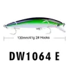 Ny djup dykning öring bass fiske lock 6colors 13cm 41g realistisk simning minnow lockar konstgjord fiske bete