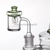 Dual Directional Airflow Glass Carb Cap with Hollow Inner Tubes D=35.5mm L=40mm for Quartz Bnager 25mm Quartz Banger Nail Oil Rigs