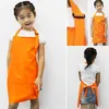 Cute Kids Aprons Pocket Craft Cooking Baking Art Painting Kitchen Dining Bib Child Aprons Fits 36 Yr Olds 10 colors White Black B1628949